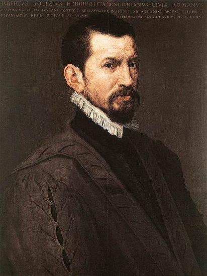 Anthonis Mor Portrait of Hubert Goltzius oil painting picture